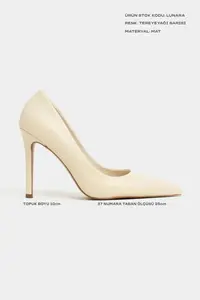 Nisantasi Shoes Lunara Butter Yellow MATTE Pointed toe Women Stiletto - Image 2