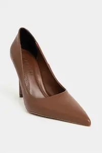 Nisantasi Shoes Lunara Tan MATTE Pointed toe Women Stiletto - Image 3