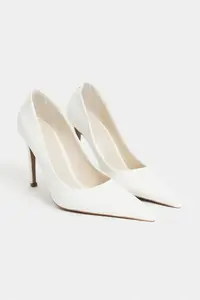 Nisantasi Shoes Lunara White Patent Pointed toe Women Stiletto - Image 5