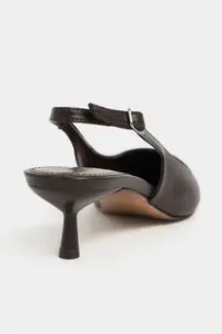 Nisantasi Shoes Dipsy COFFEE MATTE Hair Clip Detailed Pointed toe Women Heels Shoes - Image 5