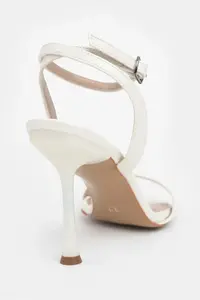 Nisantasi Shoes Megatron PEARL MATTE Bilek Belt Detailed Women  Thin Heels Shoes - Image 7