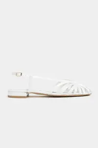 Nisantasi Shoes Leny Pearl Satin Piped 1-2 Cm Thick Heels Women Sandals Flats - Image 3