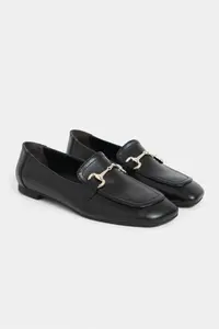 Nisantasi Shoes Rory Black MATTE Hair Clip Detailed Flat Sole Women Loafer Shoes - Image 5