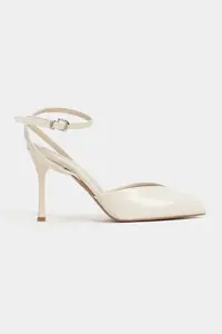 Nisantasi Shoes Vela Beige RUSTIC Ankle Tied Toe Light Detailed Women Heels Shoes - Image 3