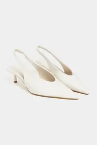 Nisantasi Shoes Melvin Beige Patterned MATTE Bilek Tyre Detailed Women Heels Shoes - Image 6