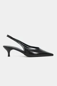 Nisantasi Shoes Melvin Black Patterned MATTE Bilek Tyre Detailed Women Heels Shoes