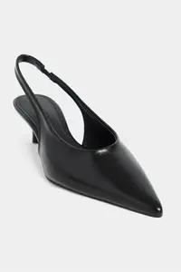 Nisantasi Shoes Melvin Black Patterned MATTE Bilek Tyre Detailed Women Heels Shoes - Image 3