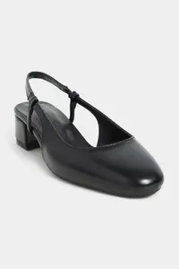 Nisantasi Shoes Harmony Black RUSTIC Patterned Blunt Toe Belt Detailed Short Heels Women Flats - Image 3