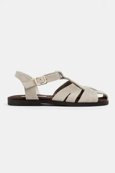 NSN-SMT4751K_Beige_Suede_GENUINE_Leather_1