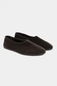 Nisantasi Shoes LIZOY DARK COFFEE GENUINE Leather Flat Sole Women Flats - Image 5