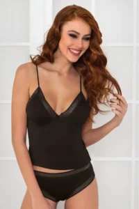 Pierre Cardin Penye Tank Top Panties Women Underwear Set - 305