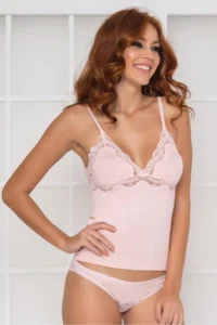 Pierre Cardin Penye Tank Top Panties Women Underwear Set - 367