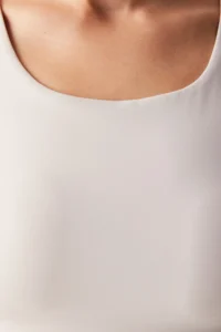 Penti Beige Covered Back Detailed Slim Fit Crop Top - Image 3