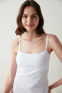 Penti White Chest Supported Tank Top - Image 5