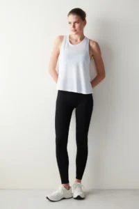 Penti White Crew Neck Sports Tank Top - Image 3