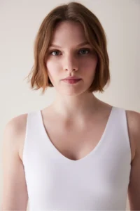 Penti V Neck White Top - Image 3