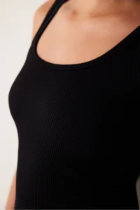 Penti Black Seamless Square Neck seamless Top - Image 3
