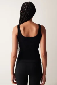 Penti Black Seamless Square Neck seamless Top - Image 5
