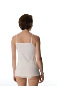 Penti Beige Reversible Side Cotton V Neck Tank Top - Image 4