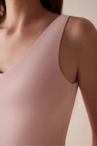 Penti V-neck Dusty Rose Tank Top - Image 2