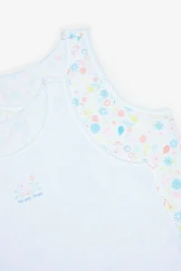 Penti Girls' Tennis Picnic Cotton 2 Sets White Tank Top - Image 4