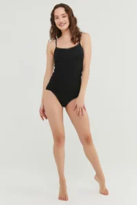 Penti Modal Thin Sleeveless Black Tank Top - Image 4