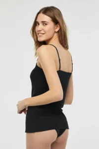 Penti Black Thin Sleeveless Tank Top - Image 3