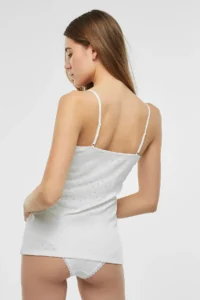 Penti White Thin Sleeveless Tank Top - Image 3