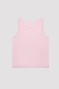 Penti Girls' PW Basic Cotton Multicolored 3-Piece Tank Top - Image 3