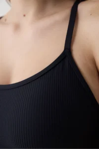 Penti Ribbed Micro Bonding Black Top - Image 3