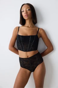 Penti Black Corset Croplet - Image 3