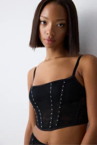 Penti Black Corset Croplet - Image 4