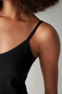 Penti Nude V-neck Cotton Black Cami Tank Top - Image 3