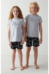 Penti Unisex Kids So Happy Printed Pajama Set - Image 3