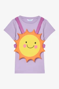 Penti Girls' Sun Lilac Pajama Set - Image 2