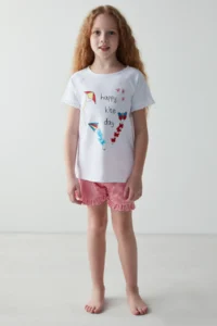Penti Girls' Kite Printed Pajama Set - Image 2