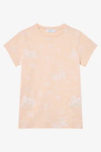 Penti Girl's Cote D'Azur Cotton Multicolored 2-Piece Pajama Set - Image 4