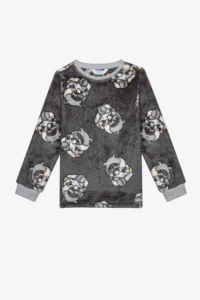 Penti Girls' Racoon Multicolored Pajama Set - Image 2