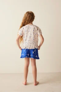 Penti Girls' Cute Vase Patterned Pajama Set - Image 4