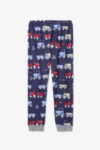 Penti Dark Indigo Boy's Car Patterned Pajama Set - Image 3