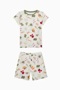Penti Boys' Market Cotton Multi-Colored 2-Piece Pajama Set - Image 5