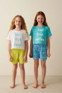 Penti Girls' Tile 2 Sets Pajama Set - Image 2