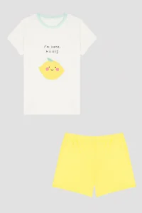 Penti Girls' Limon Printed Pajama Set - Image 5