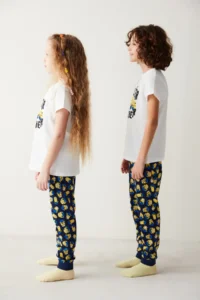 Penti Uniseks Better Together Patterned Pajama Set - Image 3