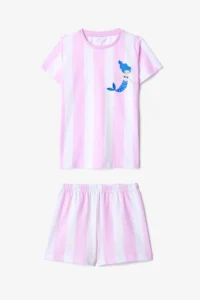 Penti Girl's Shells Cotton 2-Piece Multicolored Pajama Set - Image 5