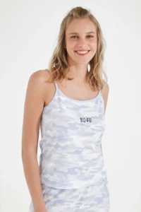 Penti Multicolored Bu4u Camo Tank Top