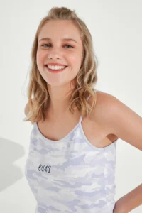 Penti Multicolored Bu4u Camo Tank Top - Image 2