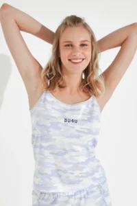 Penti Multicolored Bu4u Camo Tank Top - Image 3