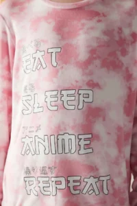 Penti Girls' Anime Slogan Pajama Set - Image 5