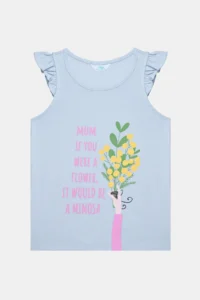 Penti Girls' Mimosa Multicolored Pajama Set - Image 2